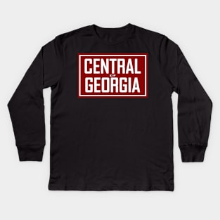 Central of Georgia Railway Kids Long Sleeve T-Shirt